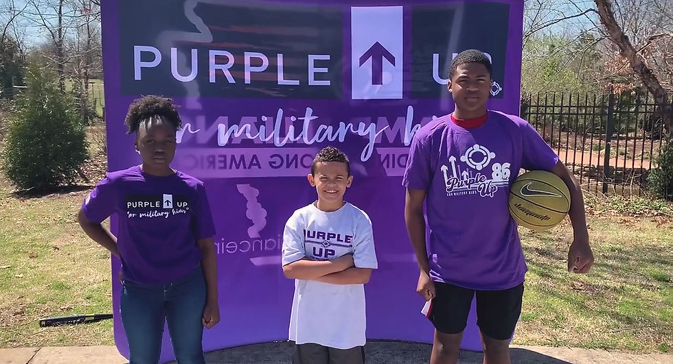 Purple Up! For Military Kids